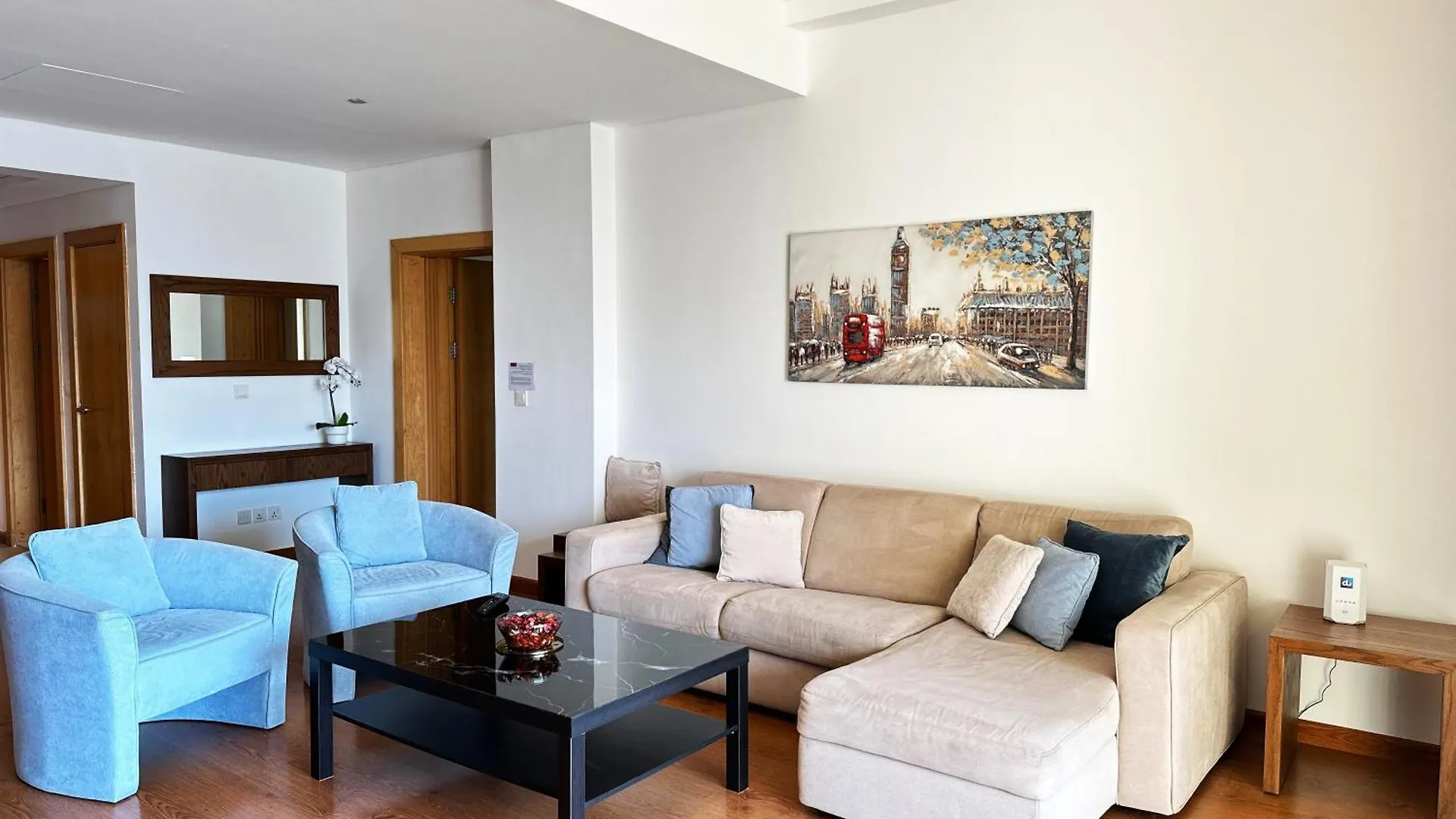 Apartman Seaside Serenity Residence Elegant 1Br Escape In Palm Jumeirah By La Buena Vida Holiday Homes Dubaj Egyesült Arab Emírségek